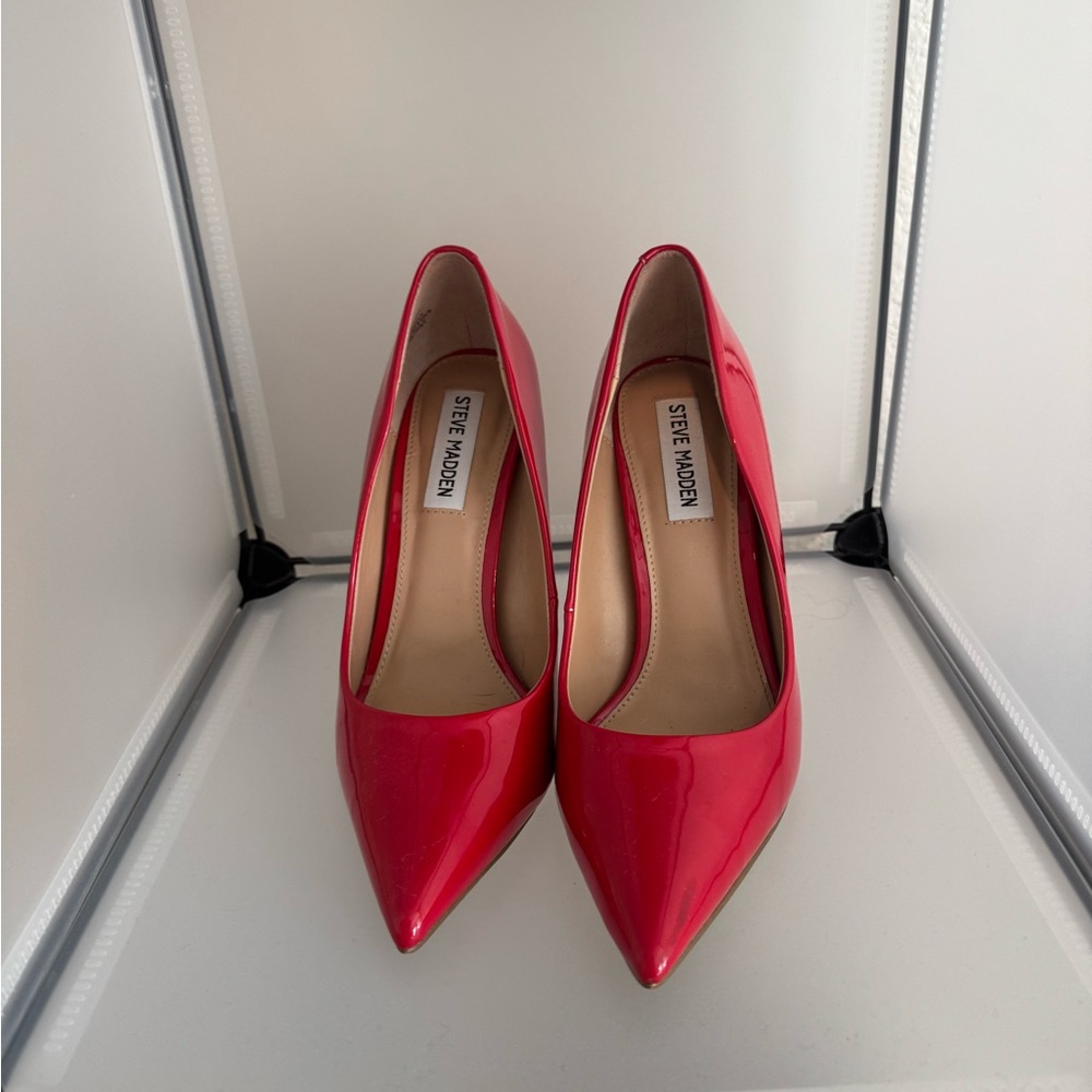 Steve Madden Bold Red Heels